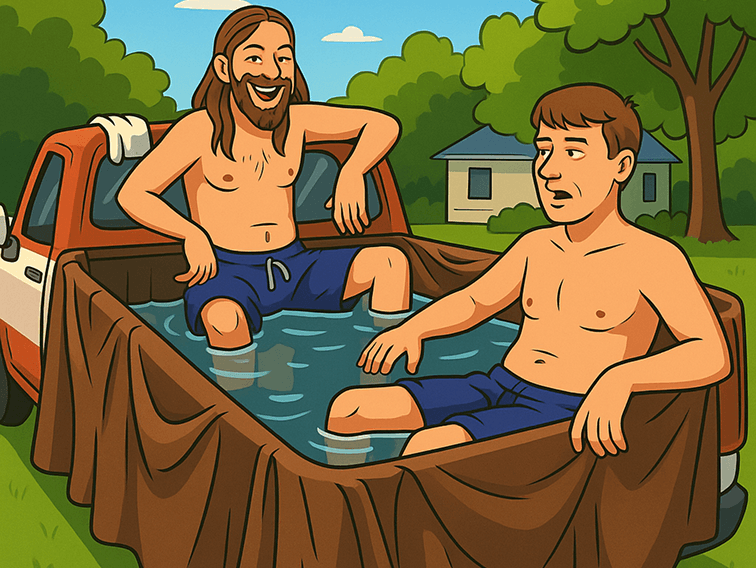 how to turn a work truck into the ultimate party rig